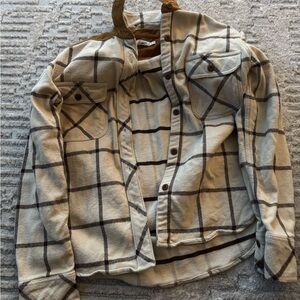 Faherty Plaid Button-Up Shirt